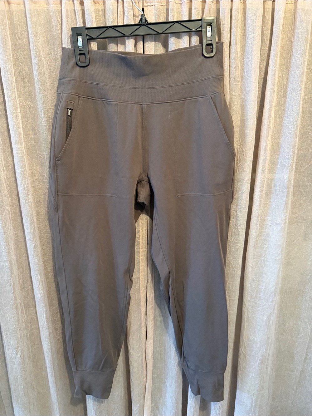 Athleta Gray Track Jogger Pants